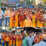 कुशीनगर :: गणगौर विदाई समारोह में महिलाओं ने किया उत्साहपूर्ण सहभाग