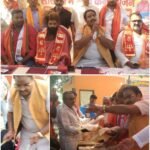 देवरिया :: कन्याओं का पूजन कर वितरित किए गए स्वेटर और जैकेट